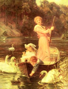 Frederick Morgan : A Day On The River